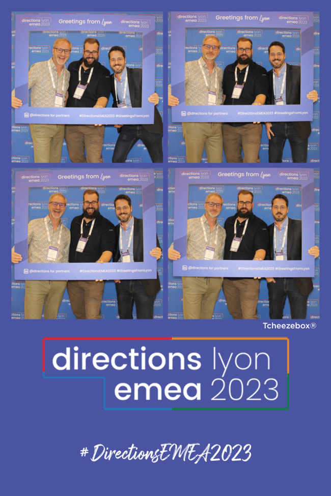 Directions EMEA 2023 - Gruppenbild des COUNT IT Teams