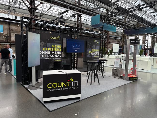 COUNT IT Messestand