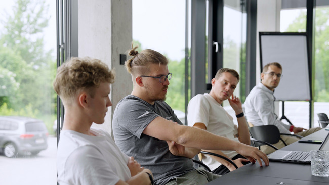 Projektteam stimmt sich ab