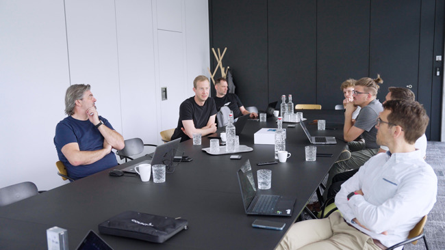 Abstimmung des Projektteams in der COUNT IT Firmenzentrale