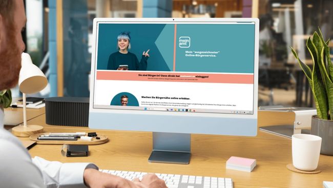 Digitales Bürgerportal mit moderner Softwarearchitektur
